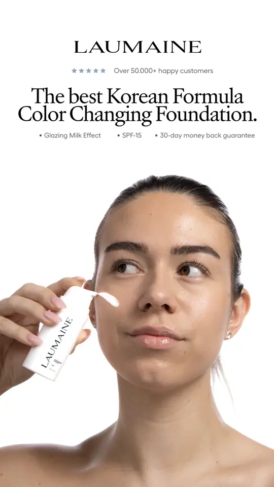 LAUMAINE foundation advertentie